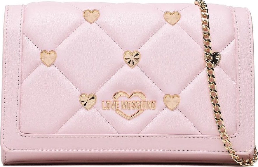 Crossbody Bag LOVE MOSCHINO Chic Pink