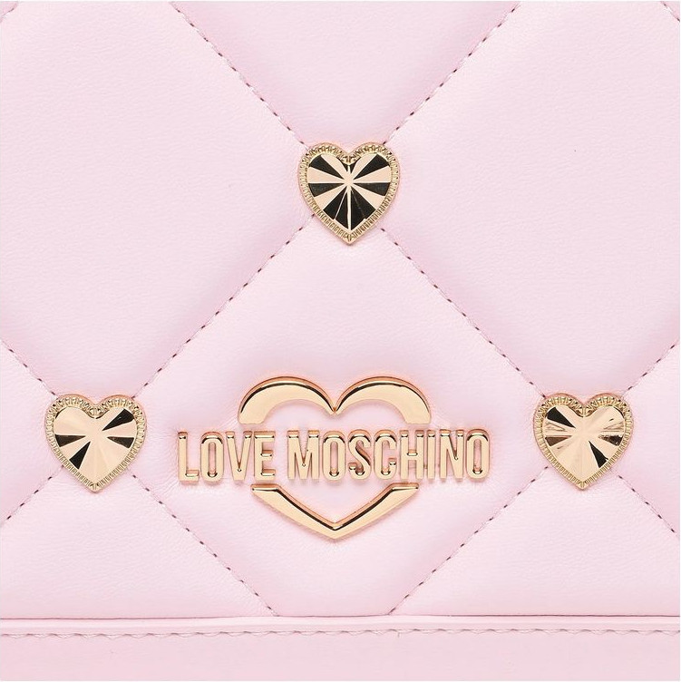 Crossbody Bag LOVE MOSCHINO Chic Pink