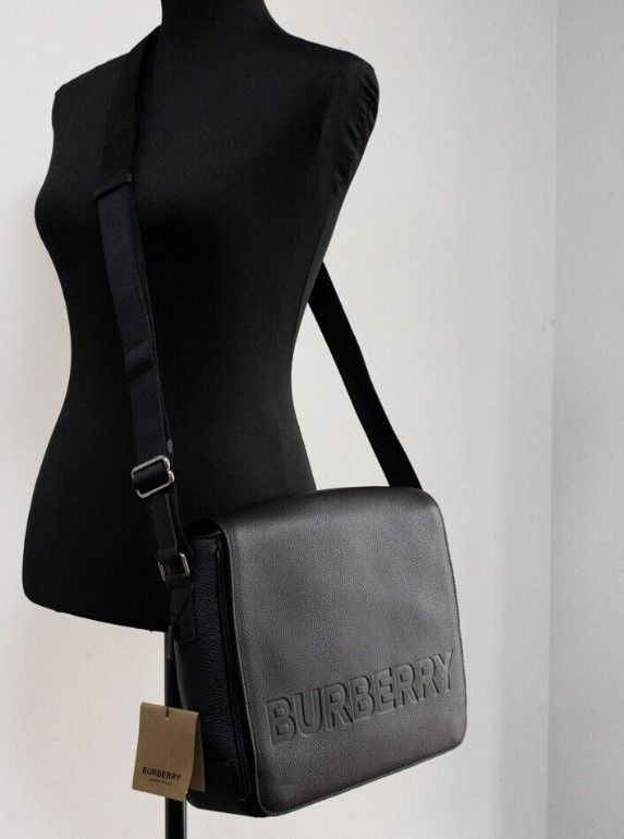 Handbag Burberry Bruno Pebble Leather Messenger Handbag