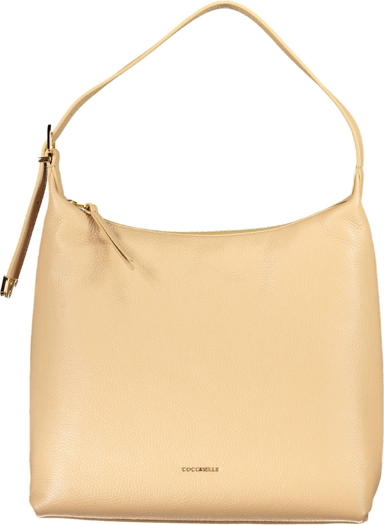 Handbag Coccinelle Beige Leather Women Handbag