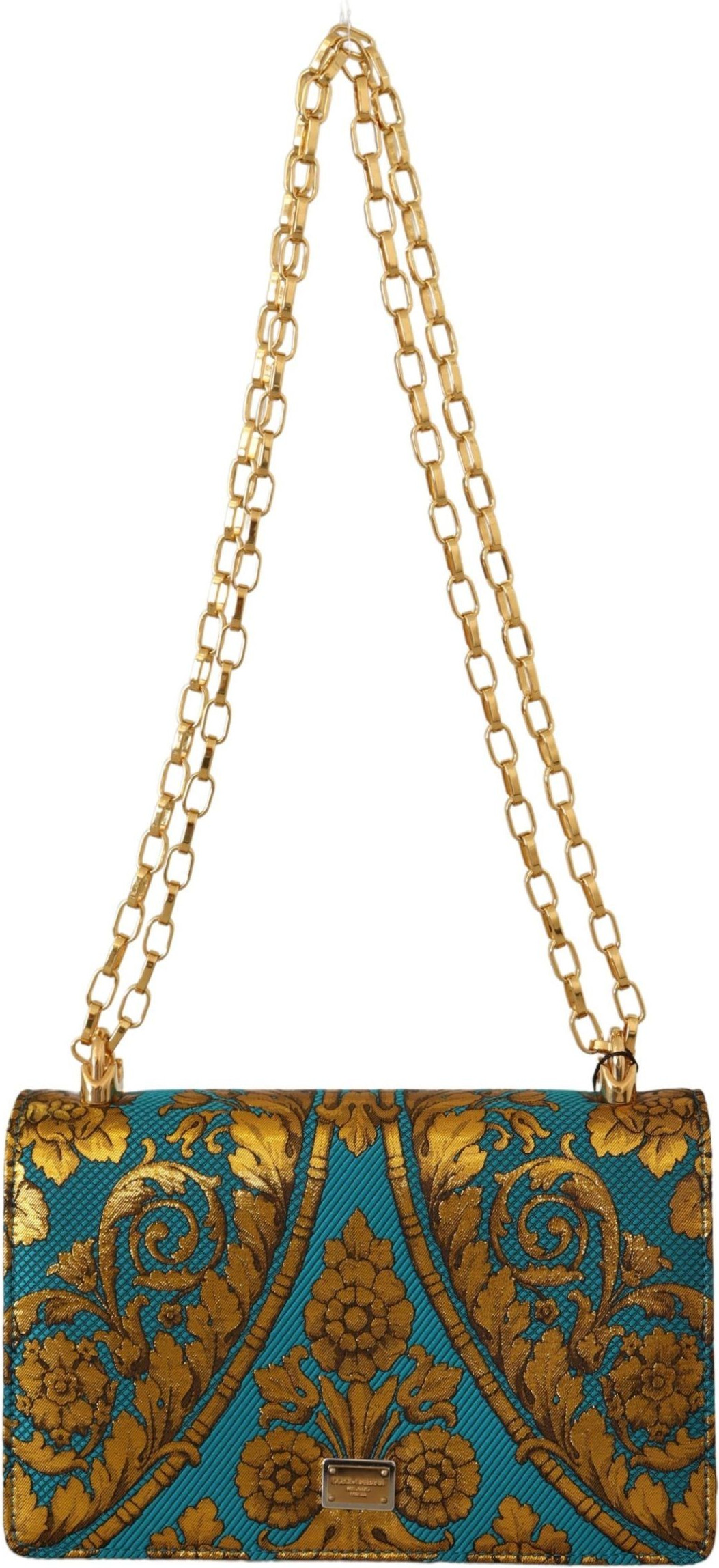Клатч Dolce & Gabbana Элегантный Золотой Барокко