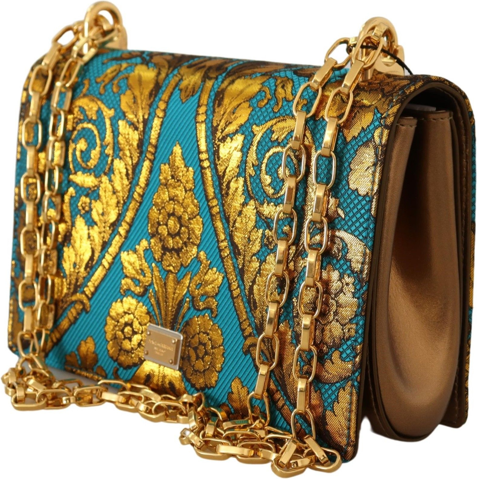 Клатч Dolce & Gabbana Элегантный Золотой Барокко