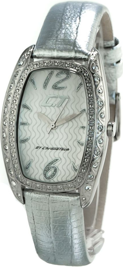 Watch Chronotech Silver Leather