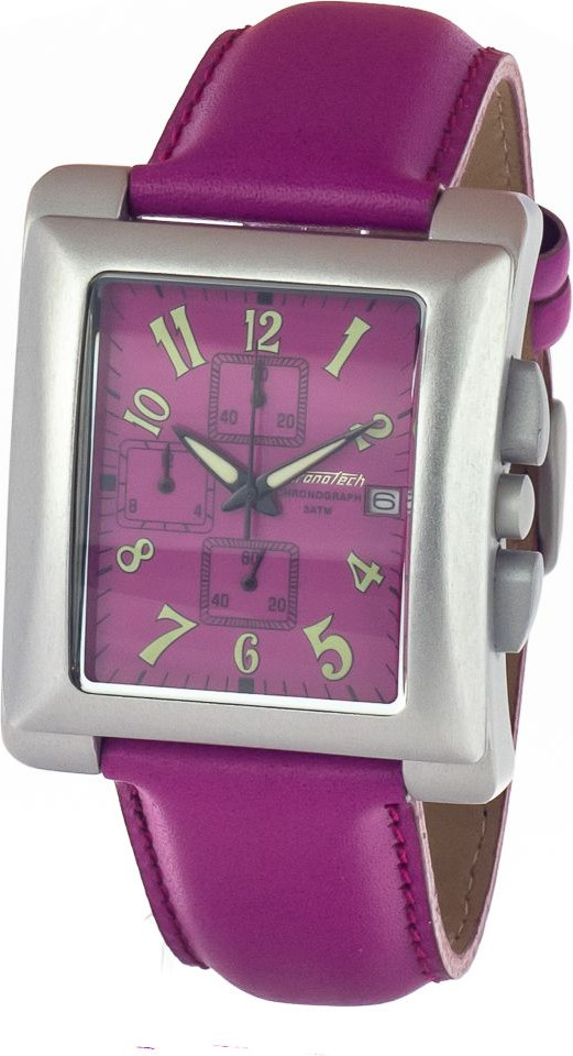 Watch Chronotech Purple Leather
