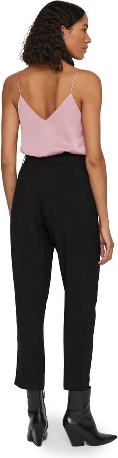 Черные брюки Vila Clothes из вискозы
