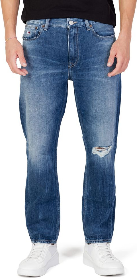 Джинсы Tommy Jeans Синий Хлопок Прямой крой