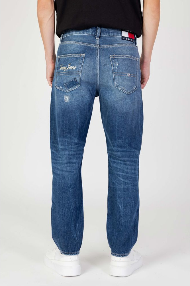 Джинсы Tommy Jeans Синий Хлопок Прямой крой
