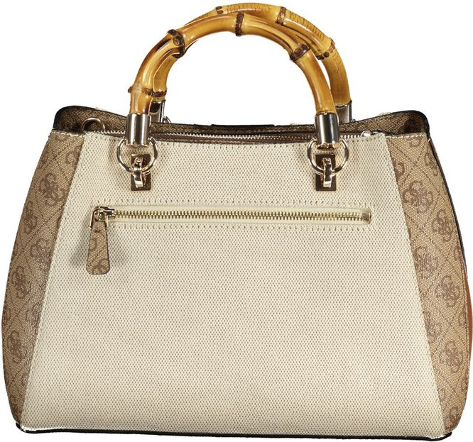 Handbag Guess Shoes Beige Cotton