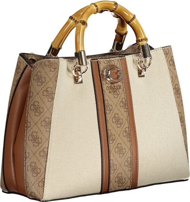 Handbag Guess Shoes Beige Cotton