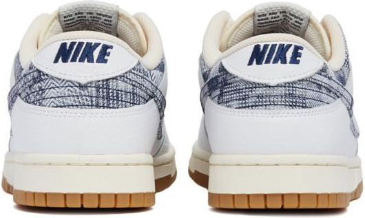 Кроссовки Nike Blue Leather Low Top