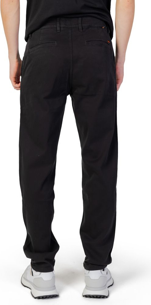 Trousers Hugo Boss Black Cotton Pant