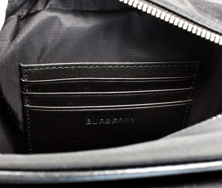 Сумка-пояс Burberry Paddy Small Black с логотипом