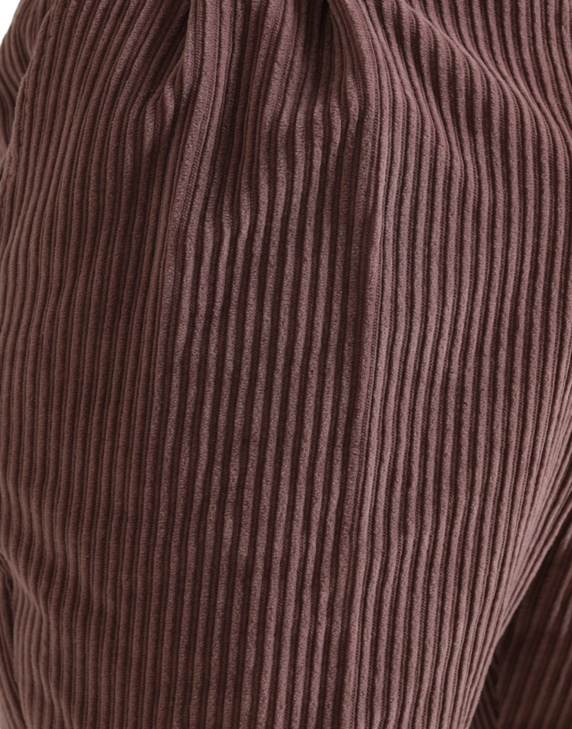 Pants Dolce & Gabbana Purple Corduroy Cotton Stretch Skinny