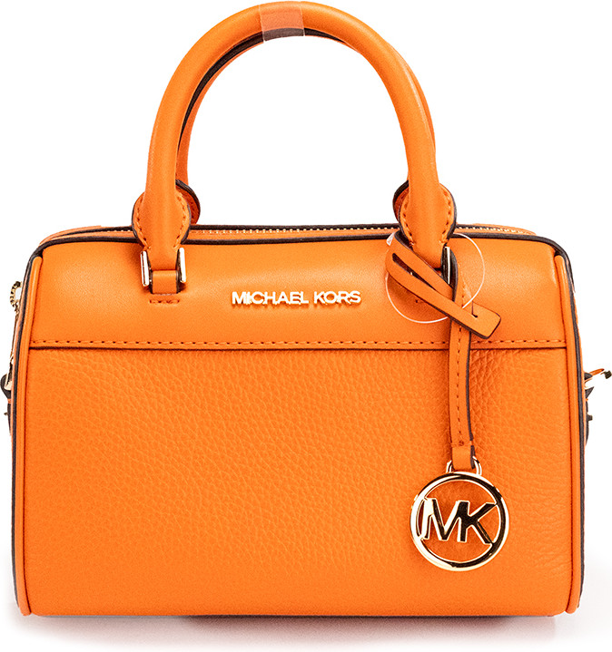 Handbag Michael Kors Travel XS Pebbled Leather Duffle Crossbody Handbag Purse