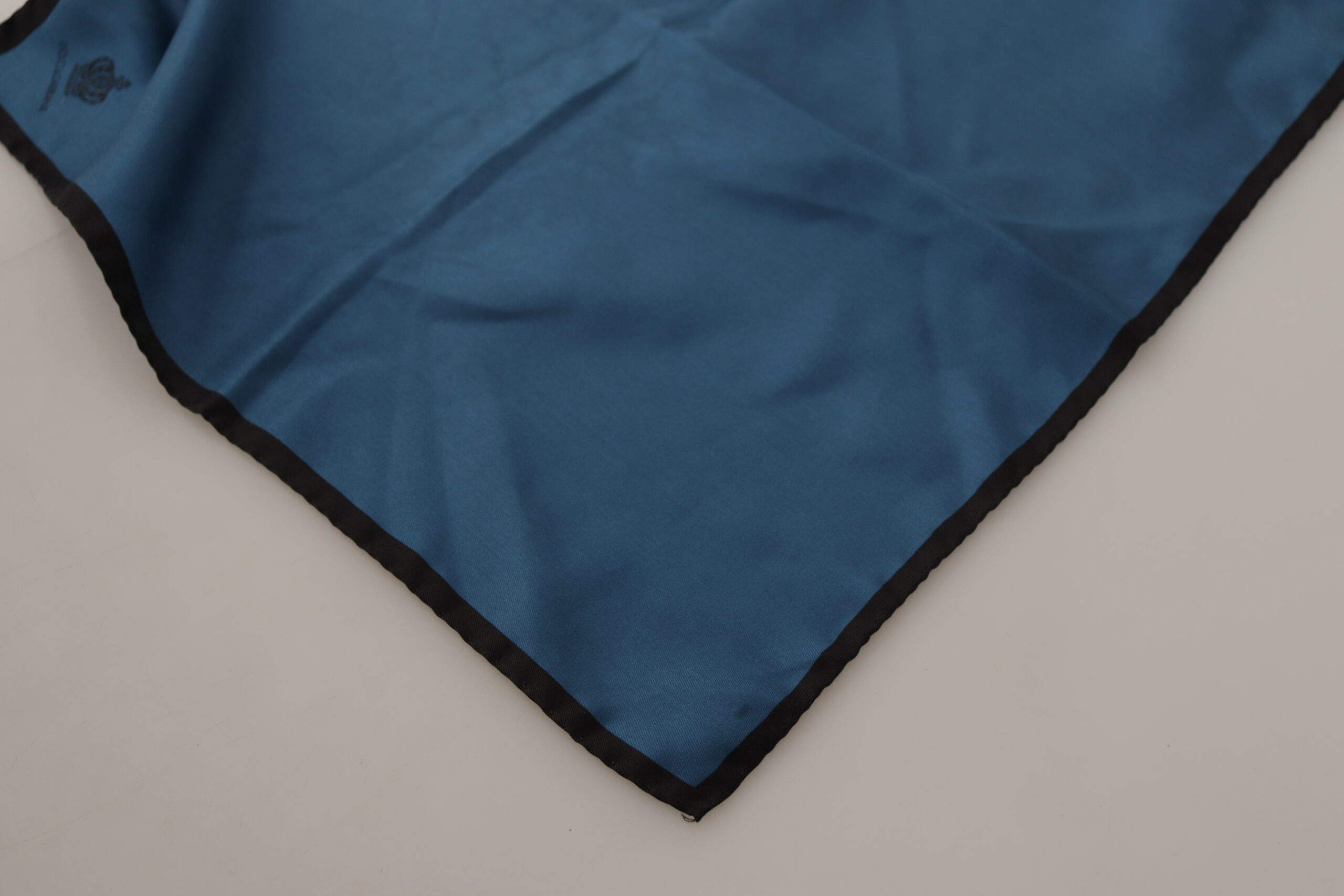 Handkerchief Scarf Dolce & Gabbana Black Blue Crown Printed