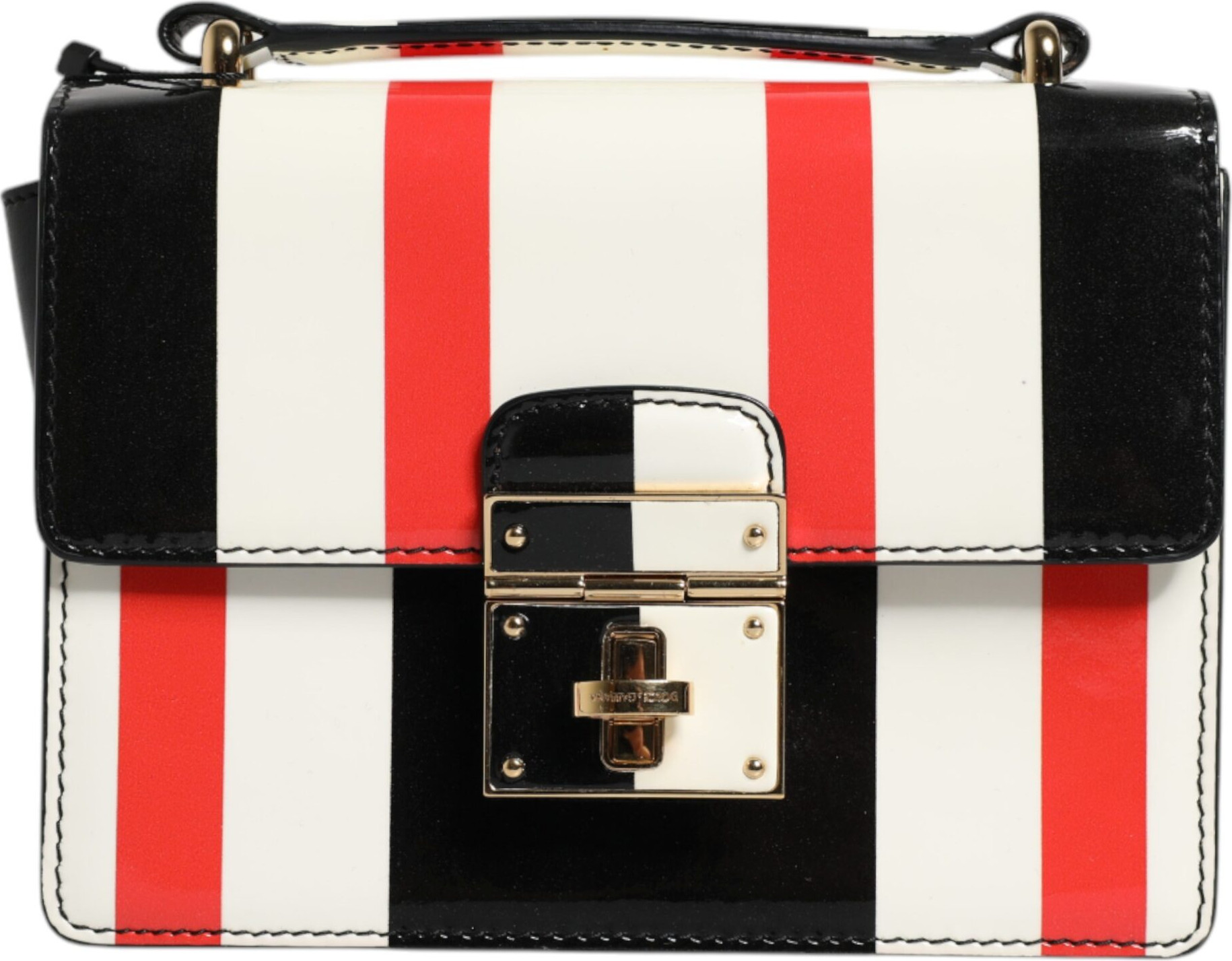 Crossbody Bag Dolce & Gabbana Multicolor Stripes