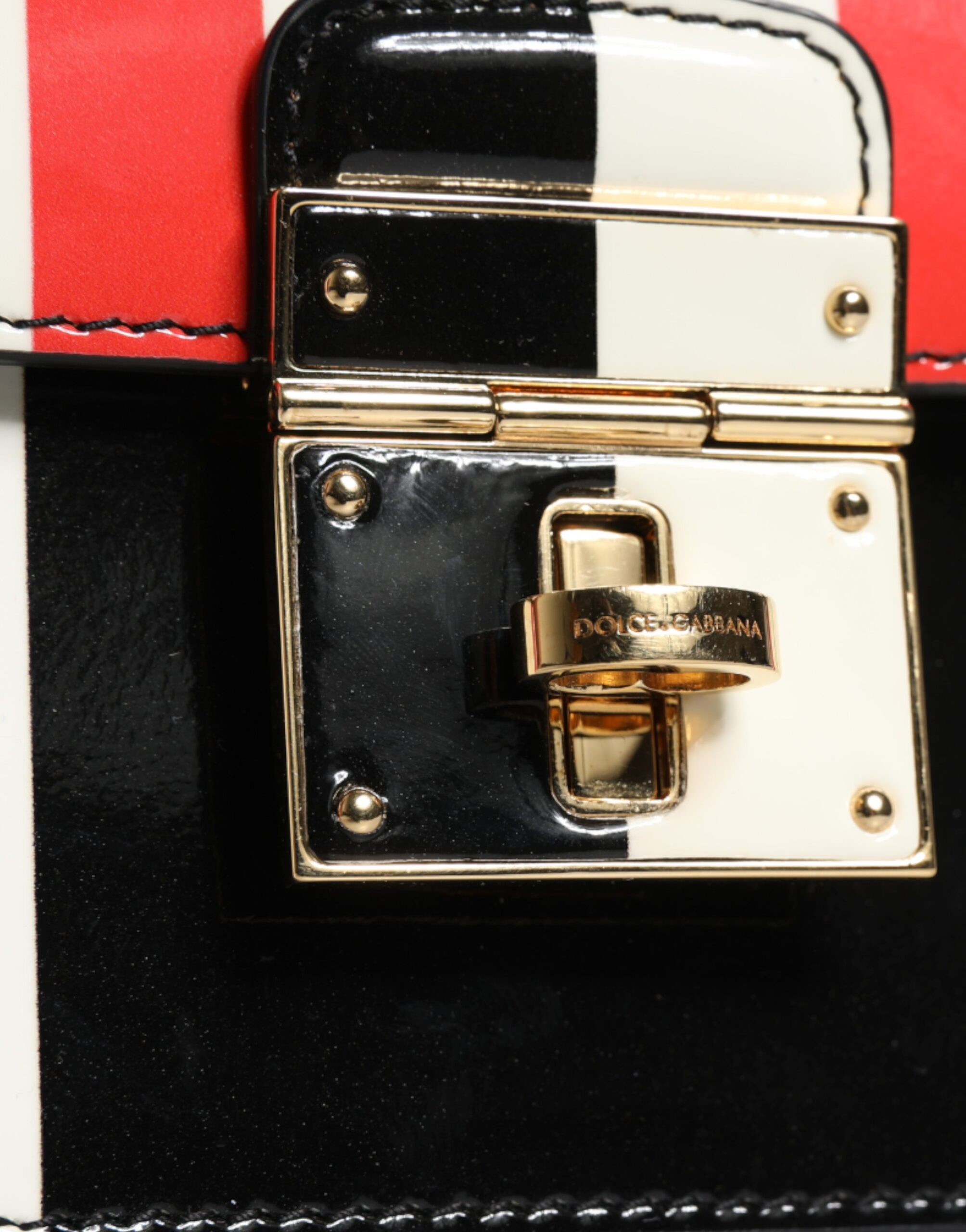 Crossbody Bag Dolce & Gabbana Multicolor Stripes