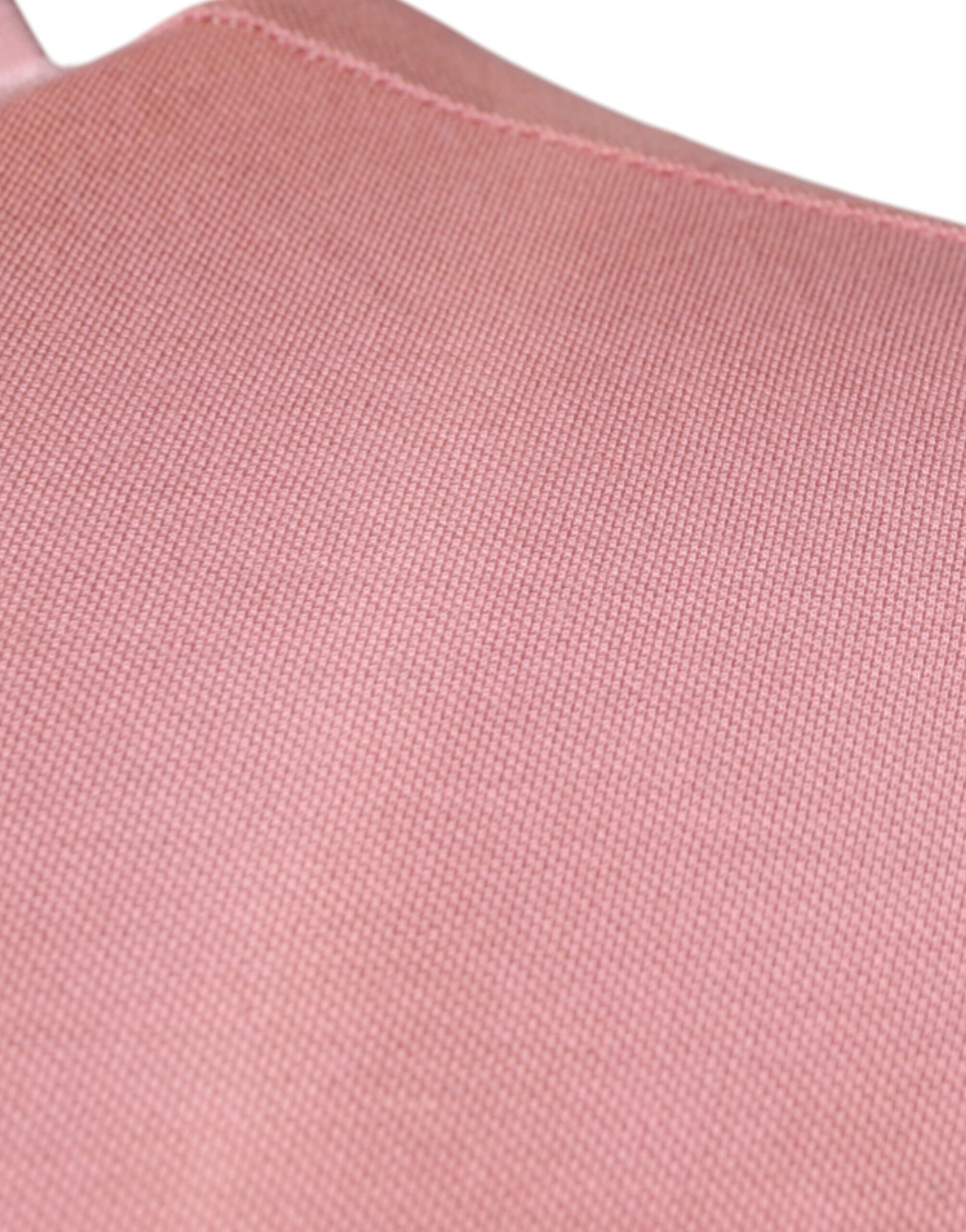 Polo T-shirt Dolce & Gabbana Pink Crown