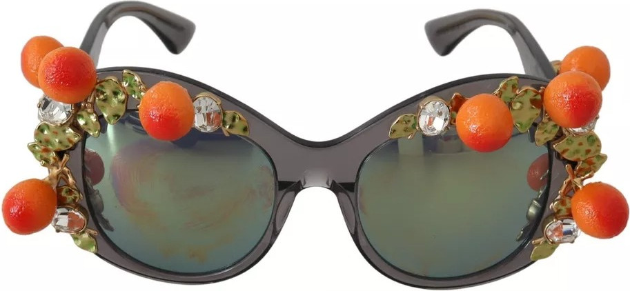 Солнцезащитные очки Dolce & Gabbana DG4283B Ацетат Кристаллы Оранжевая аппликация