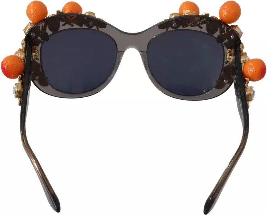 Солнцезащитные очки Dolce & Gabbana DG4283B Ацетат Кристаллы Оранжевая аппликация