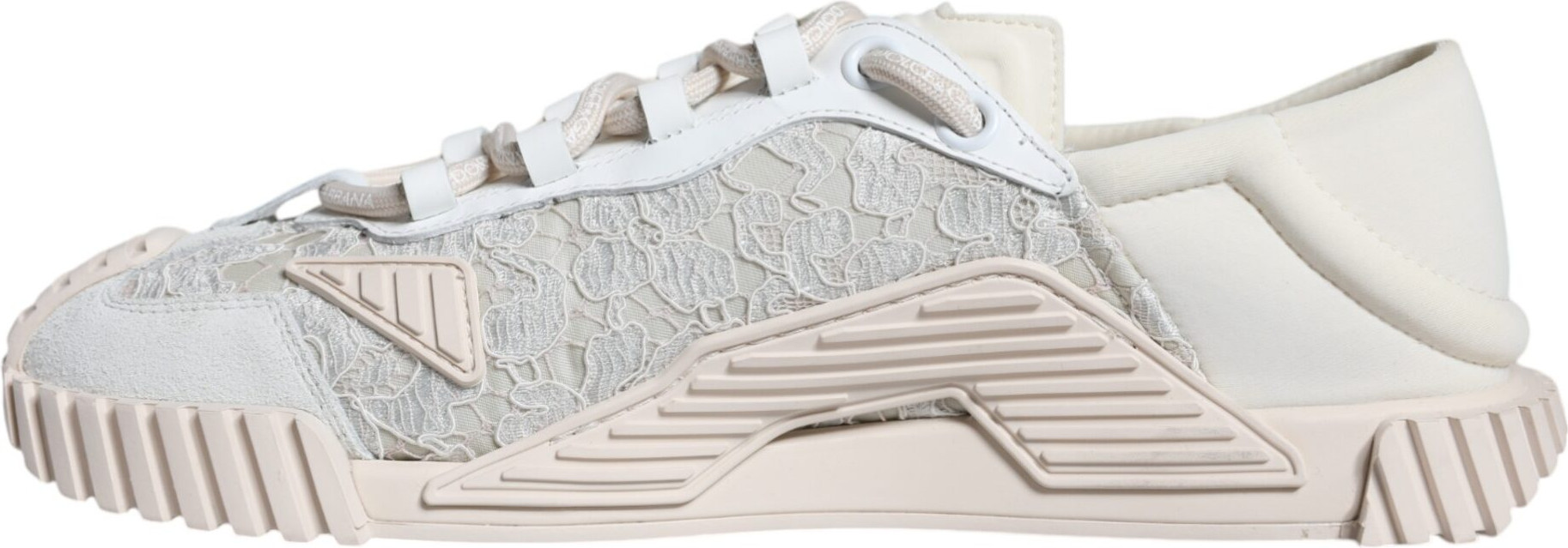 White Lace NS1 Low Top Sneaker Sports Shoes Dolce & Gabbana