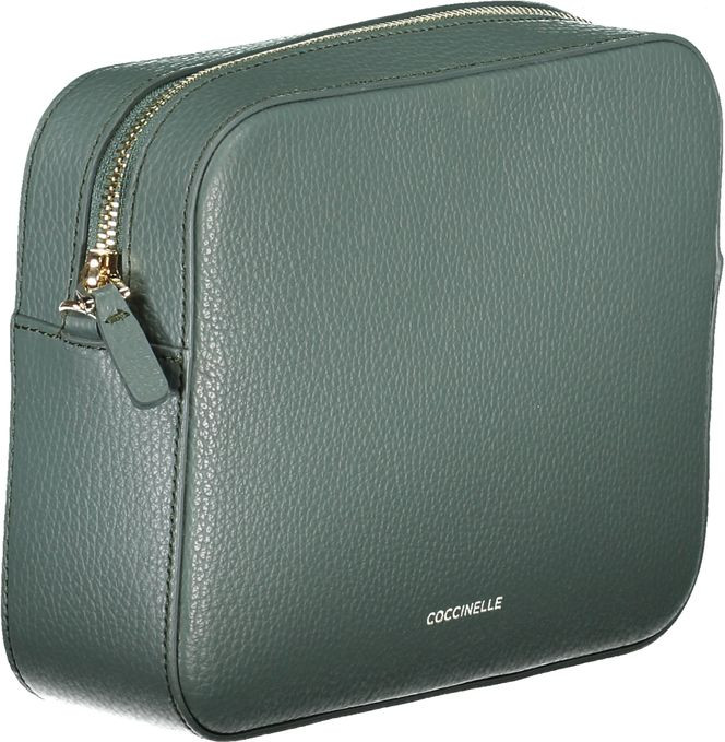 Handbag Coccinelle Green Leather
