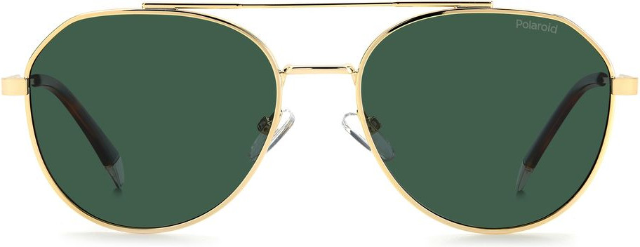 Sunglasses Polaroid Gold Stainless Steel