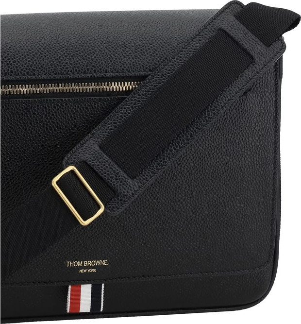 Кожаная сумка через плечо Thom Browne