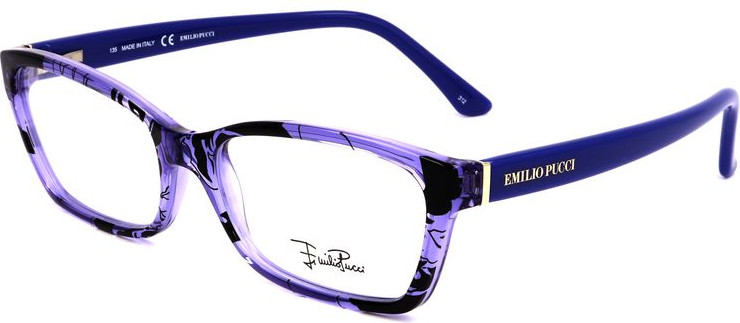 Moviy Emilio Pucci plastik ko'zoynak