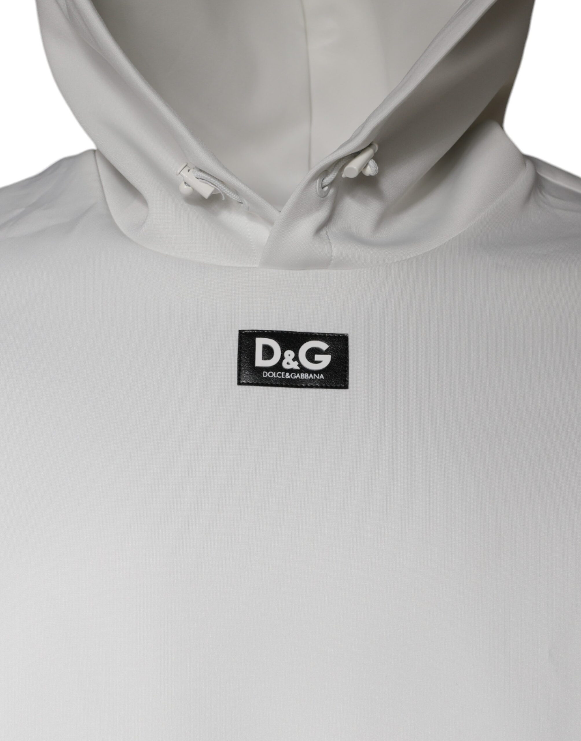 Sweatshirt Dolce & Gabbana White D&G Logo Hooded