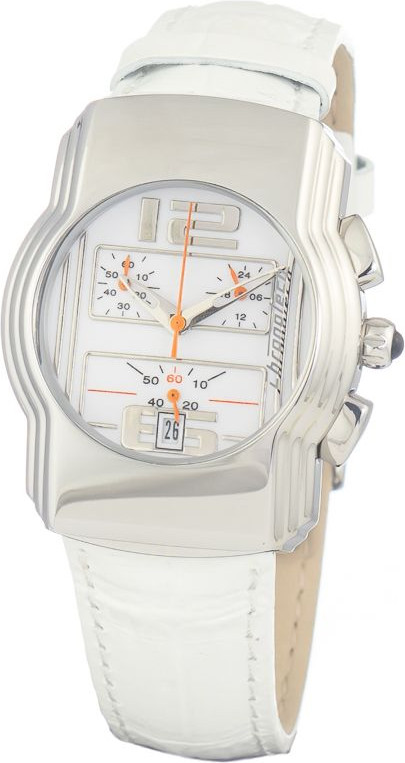 Watch Chronotech White Leather