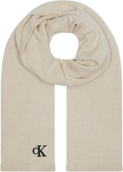 Scarf Calvin Klein Beige Cotton