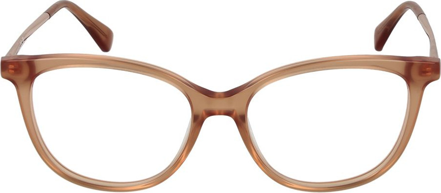 Коричневые очки (оправа) Max Mara из ацетата