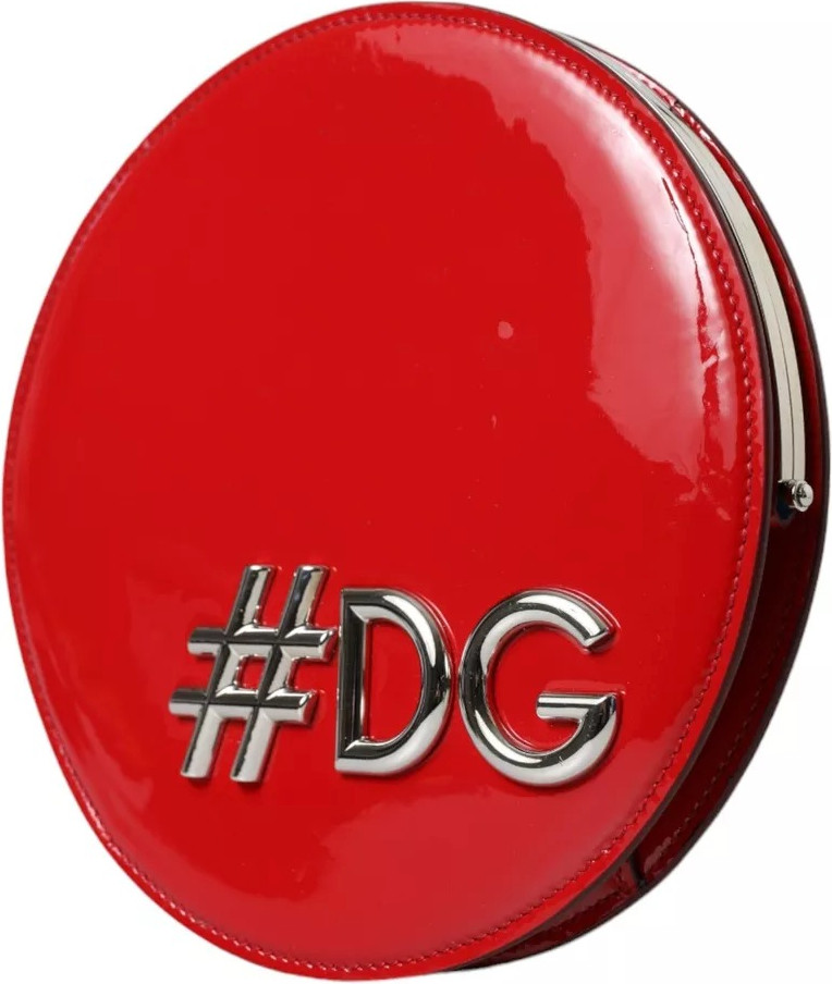 Shoulder Bag Dolce & Gabbana Red Patent Leather Clutch