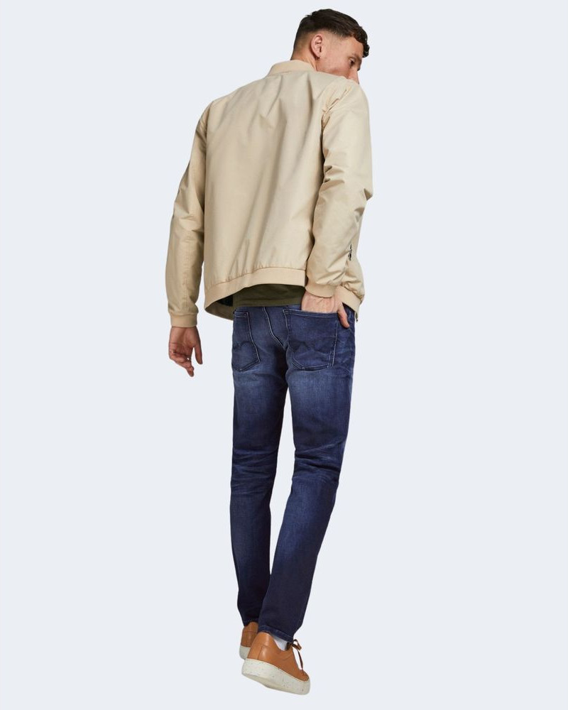 Синие джинсы Jack & Jones свободного кроя из хлопка