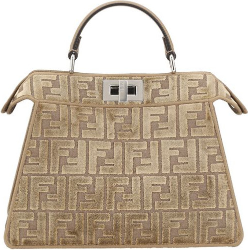 Handbag Fendi Velvet