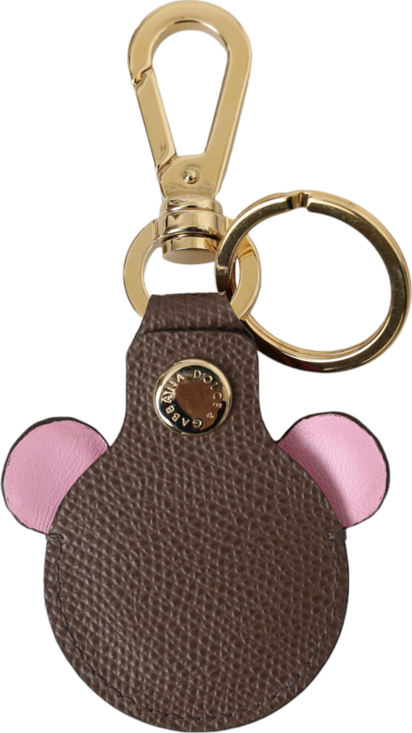 Keychain Dolce & Gabbana Multicolor Dauphine Calfskin DG Logo Keyring Keychain