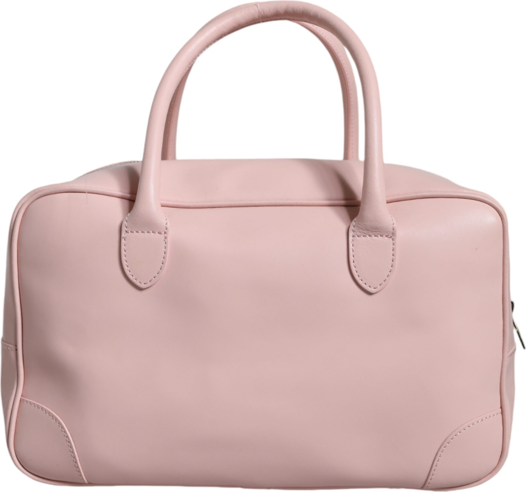 Handbag ANIYE BY Pink Leather Logo Top Handle Duffel