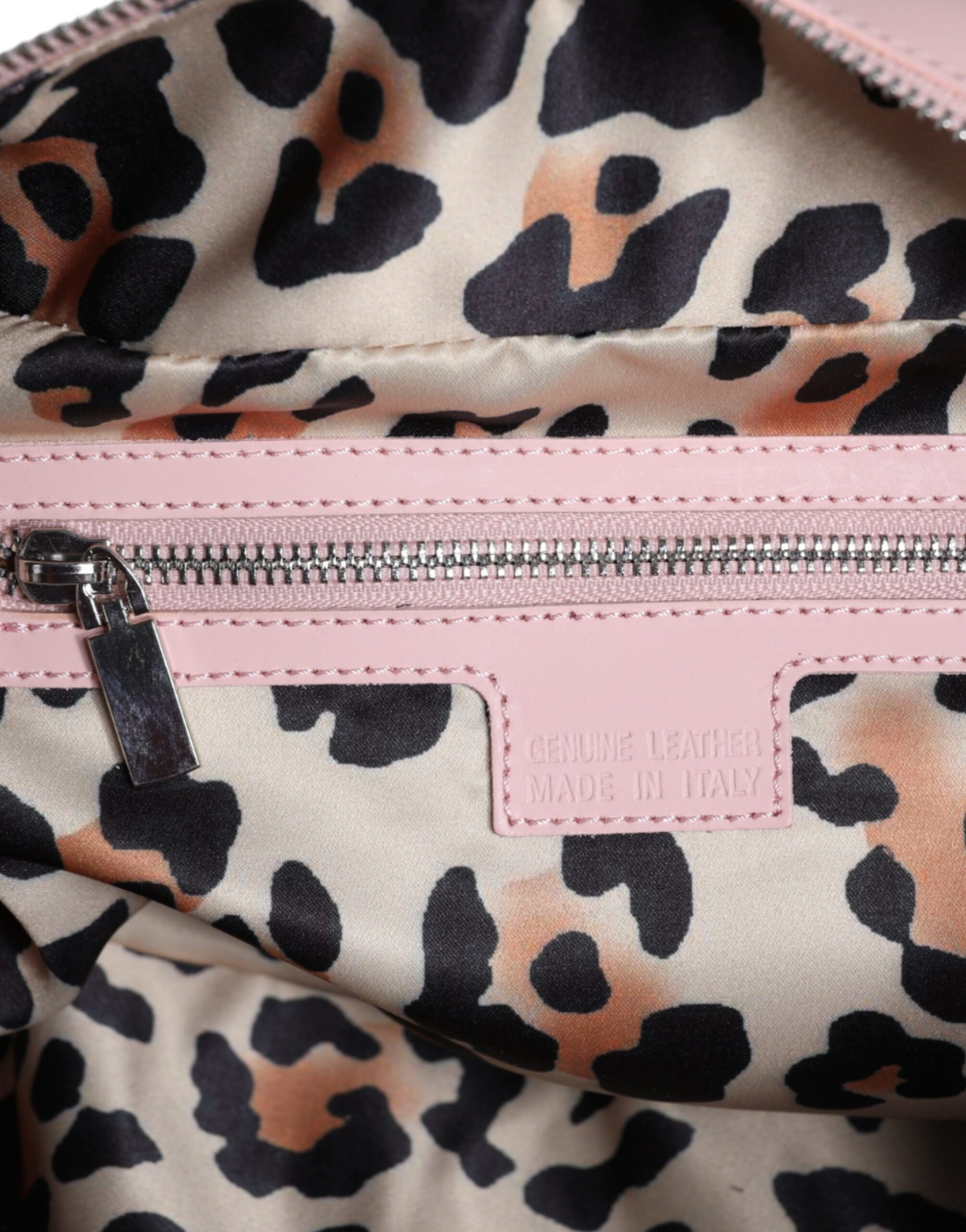 Handbag ANIYE BY Pink Leather Logo Top Handle Duffel