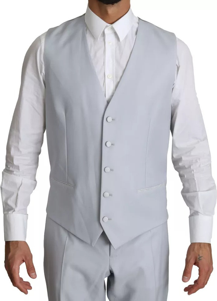 Костюм Dolce & Gabbana Light Blue SICILIA из шерсти 3-piece