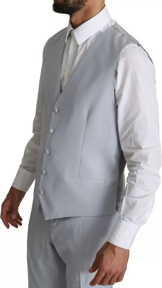 Костюм Dolce & Gabbana Light Blue SICILIA из шерсти 3-piece