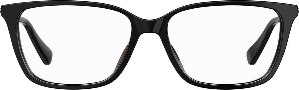 Black Acetate Glasses Frames LOVE MOSCHINO