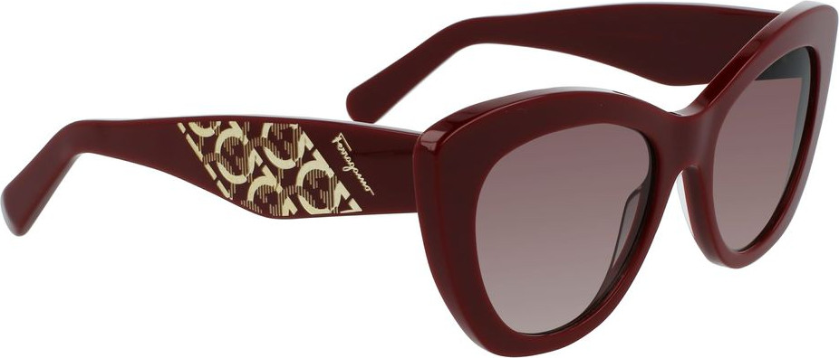 Солнцезащитные очки Salvatore Ferragamo Бордо
