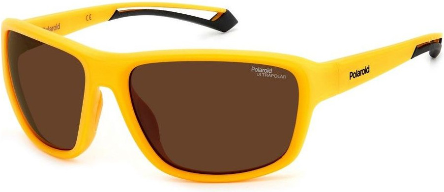 Sunglasses Polaroid Yellow Polycarbonate Sunglasses
