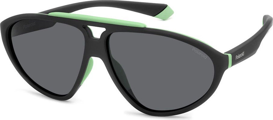 Polaroid Qora Kauchukli Quyosh Ko'zoynaklari