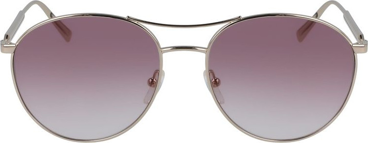 Sunglasses Longchamp Yellow Metal