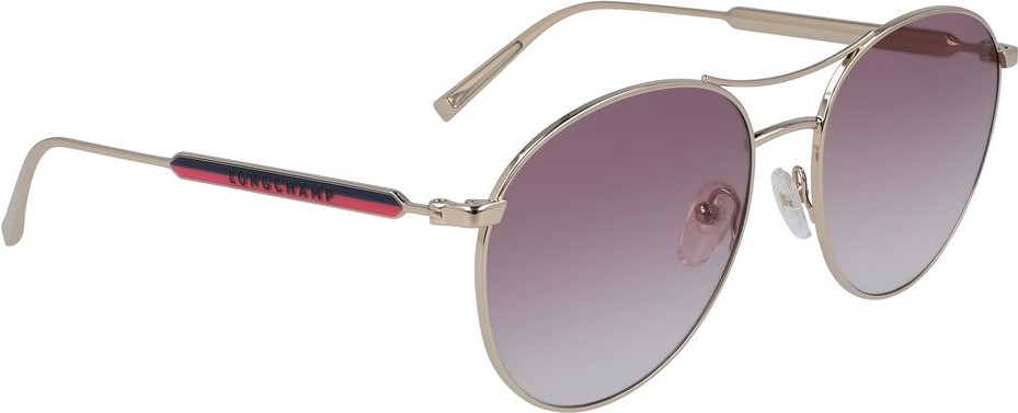 Sunglasses Longchamp Yellow Metal