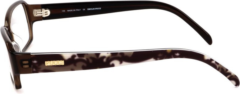 Bicolor Plastic Glasses Frames Emilio Pucci