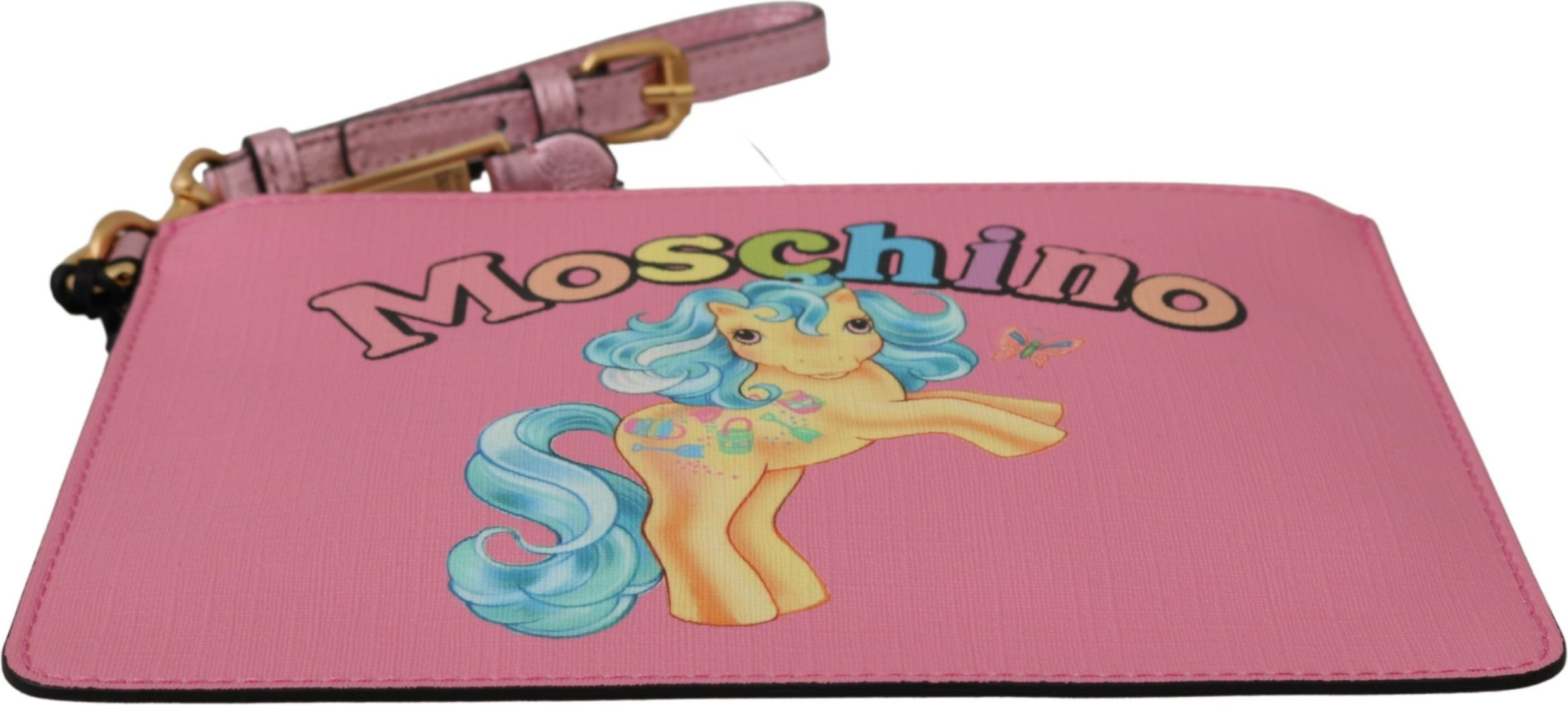 Moschino Elegant Bag Ochra Pumalak teri sumka