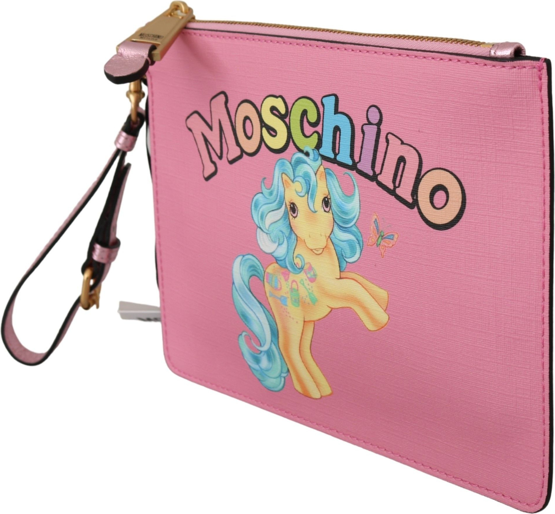 Moschino Elegant Bag Ochra Pumalak teri sumka